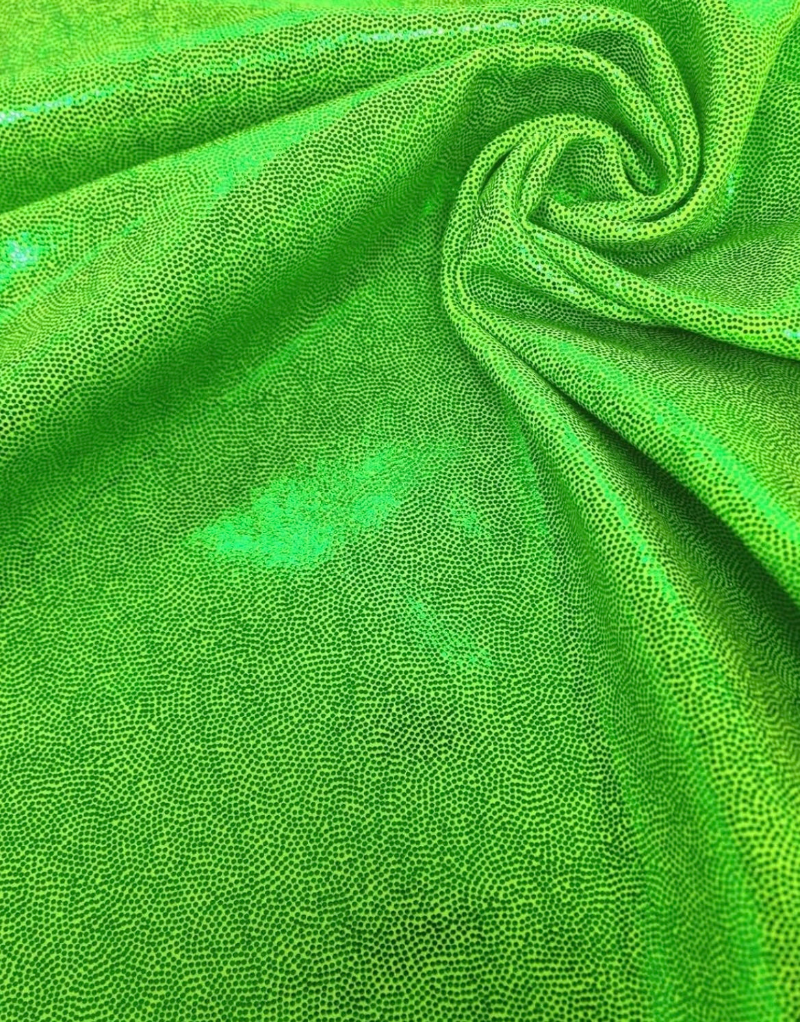 Metallic Lime Green Full Body Sleazy