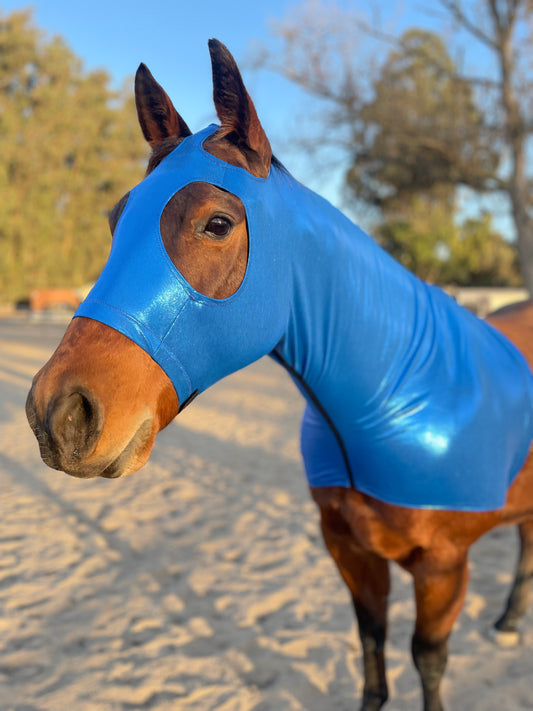 Metallic Royal Blue Classic Sleazy Hood