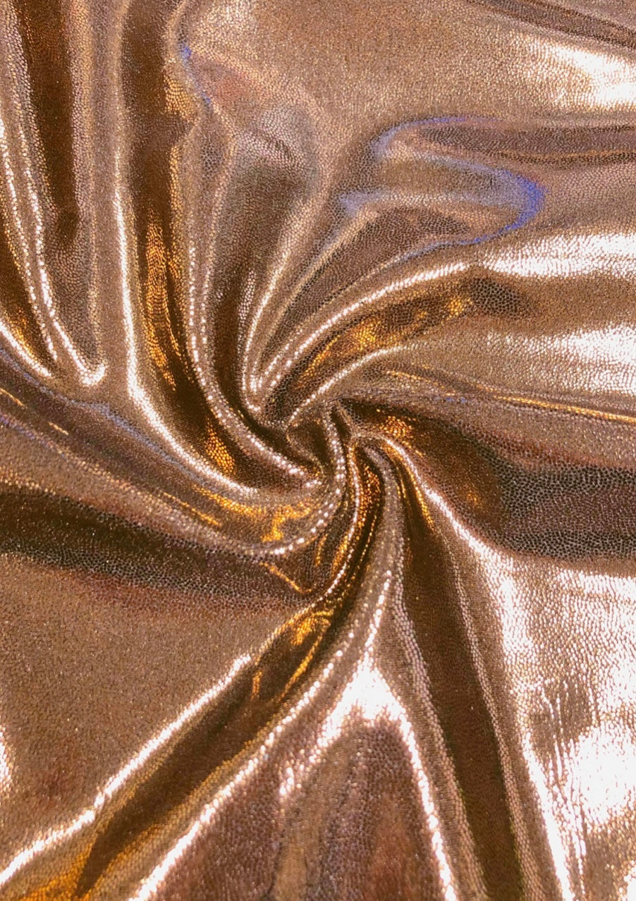 Metallic Copper Full Body Sleazy